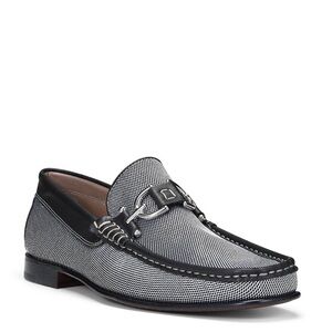 Donald Pliner Pewter Gray Dacio Loafers 11.5